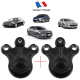 2 Rotules de suspension pour Peugeot 407 HDI de 2004 à 2001 Citroën C6 HDI à partir de 2005