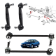 Lot de 4 biellettes de Carrossage & barre stabilisatrice arrière pour Peugeot 406 tous modèles