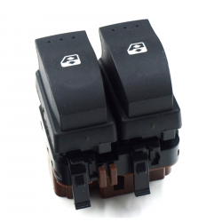 Bouton de lève vitre électrique avant gauche pour Renault Laguna 2, Megane 2, Scenic II & Velsatis
