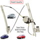 LEVE-VITRE ELECTRIQUE AVANT GAUCHE AVEC MOTEUR NON CONFORT DE SEAT INCA ( 5 portes) (de 1995 à 2004)