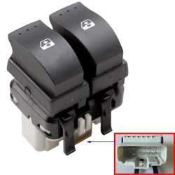 Bouton leve vitre renault clio 2 trafic 8200315042 82 00 315 042