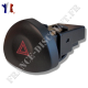 Bouton Commande Interrupteur de Feux de Détresse Warning compatible pour Renault Clio 2 (depuis 2001) équivalent à 8200442723
