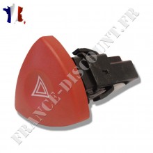 Bouton Commande Interrupteur Feux de Détresse Warning compatible pour Laguna 2 Espace 4 Velsatis Trafic Master