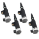 Lot de 4 bobines d'allumage compatible pour Dacia / Nissan / Opel / Renault 1.6 1.8 16v 2.0 16s