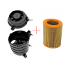 Filtre à air + Boitier compatible pour Citroën Berlingo Xsara - Peugeot Partner 306 1,9l Diesel moteur DW8